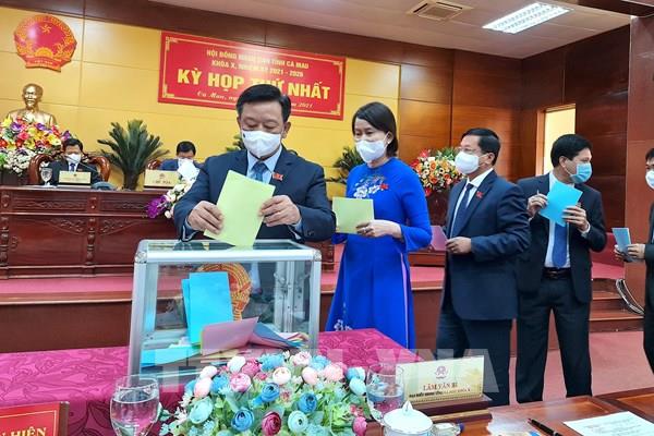 Cà Mau kiện toàn các chức danh chủ chốt