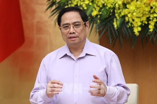 Thủ tướng Phạm Minh Chính chủ trì Hội nghị trực tuyến Chính phủ với các địa phương