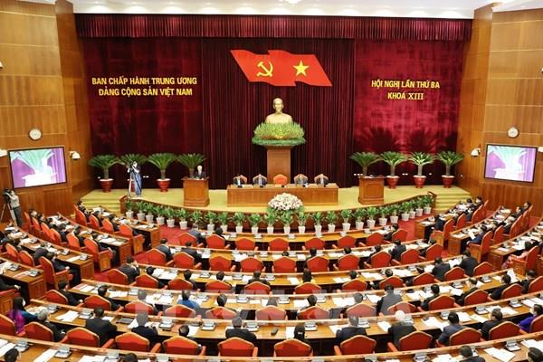 Khai mạc trọng thể Hội nghị lần thứ 3 Ban Chấp hành Trung ương Đảng khóa XIII