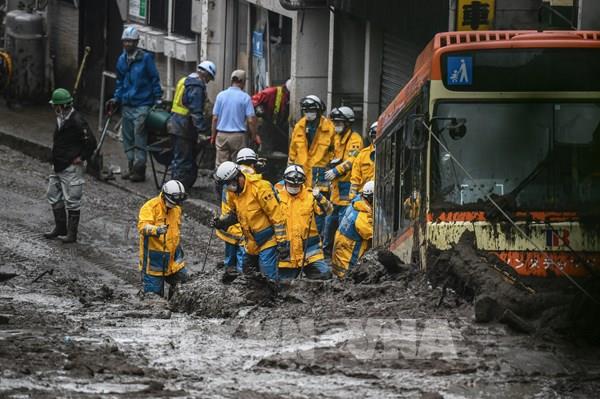 Nhật Bản khẩn trương cứu hộ sau vụ sạt lở ở tỉnh Shizuoka