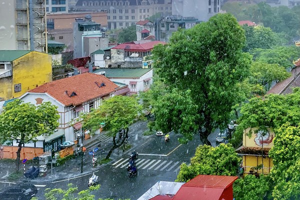 Dự báo thời tiết hôm nay 11/8: Hà Nội có mưa rào và dông, trời mát