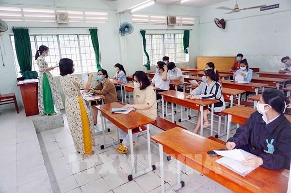TP. HCM hoàn tất các thủ tục dự thi tốt nghiệp THPT đợt 1 cho thí sinh