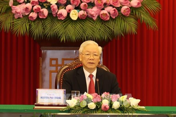 Tổng Bí thư Nguyễn Phú Trọng tham dự Hội nghị Thượng đỉnh giữa Đảng Cộng sản Trung Quốc với các chính đảng trên thế giới
