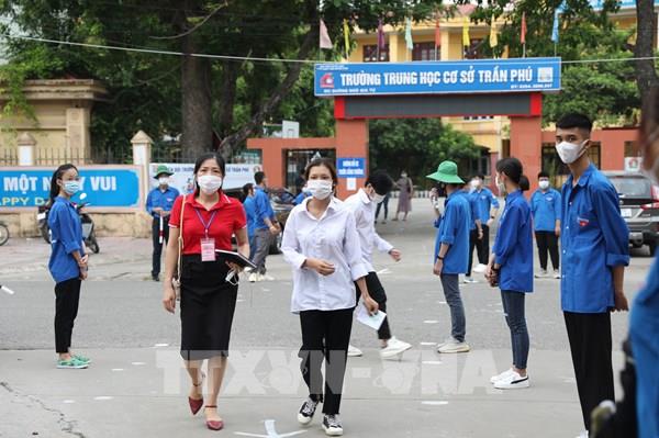 Thực hiện nghiêm 5K trong kỳ thi tốt nghiệp THPT năm 2021