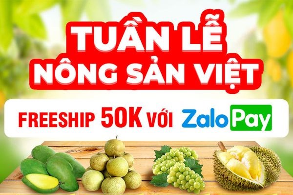 “Tuần lễ Nông sản Việt” sẽ diễn ra hàng tuần trên Sendo.vn