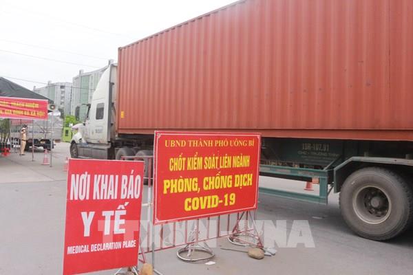 Quảng Ninh không xét nghiệm nhanh COVID-19 tại 3 chốt kiểm soát