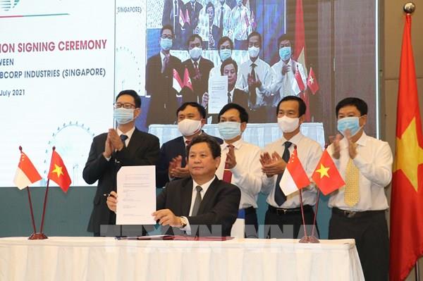 EVNGENCO 2 hợp tác chiến lược với Tập đoàn Singapore Sembcorp
