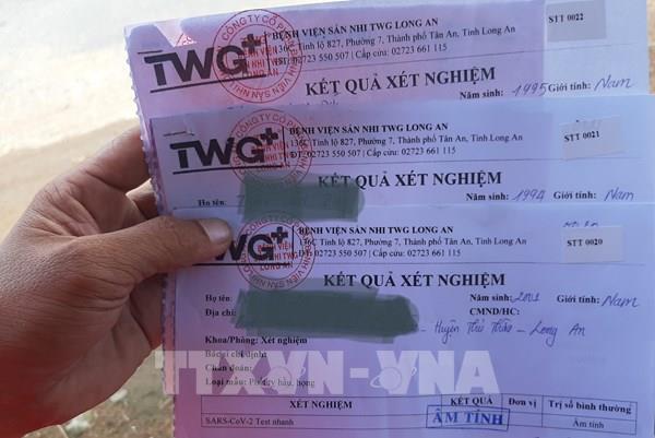 Long An: Ba đối tượng bắt buộc xét nghiệm COVID-19