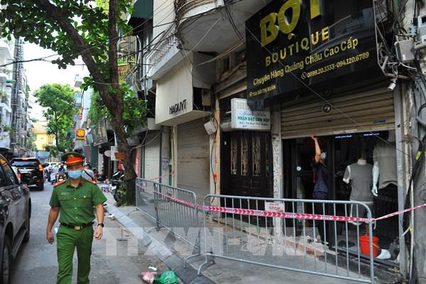 Dịch COVID-19: Hà Nội phong tỏa SN 75, 89 Bùi Thị Xuân, một số nơi ở quận Hai Bà Trưng