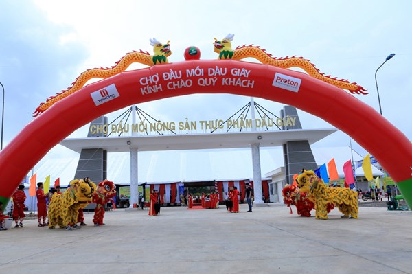 Đồng Nai tạm ngưng hoạt động Chợ đầu mối nông sản Dầu Giây 