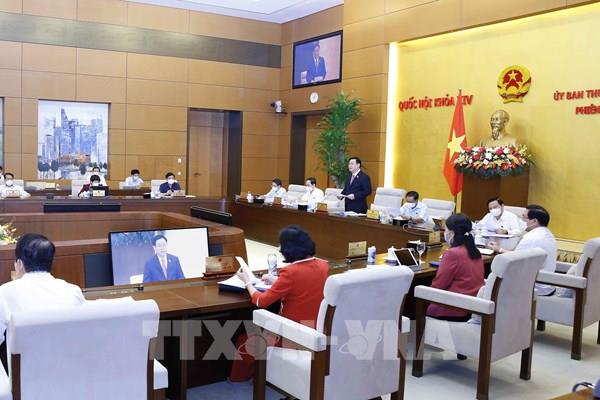 Khai mạc Phiên họp thứ 58 của Ủy ban Thường vụ Quốc hội