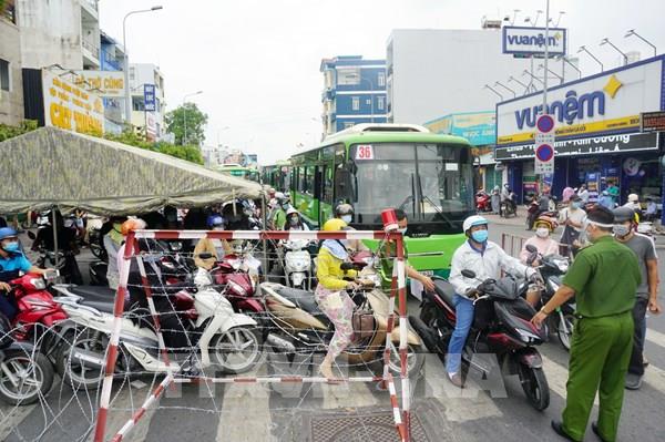 Danh sách các chốt kiểm soát phòng, chống dịch COVID-19 tại TP. HCM