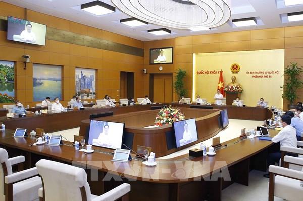 Ủy ban Thường vụ Quốc hội hoàn tất các nội dung kỳ họp thứ nhất, Quốc hội khóa XV