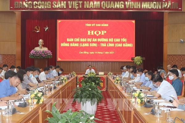 Lên phương án tiết giảm vốn đầu tư dự án đường bộ cao tốc Đồng Đăng - Trà Lĩnh