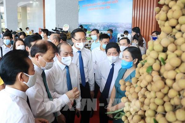 Kết nối cung cầu tiêu thụ nhãn và nông sản tỉnh Hưng Yên