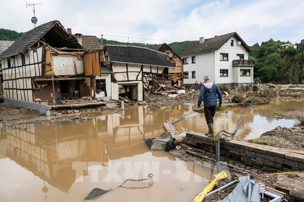Mưa lũ ở Đức gây hậu quả thảm khốc nhất kể từ Chiến tranh thế giới thứ 2