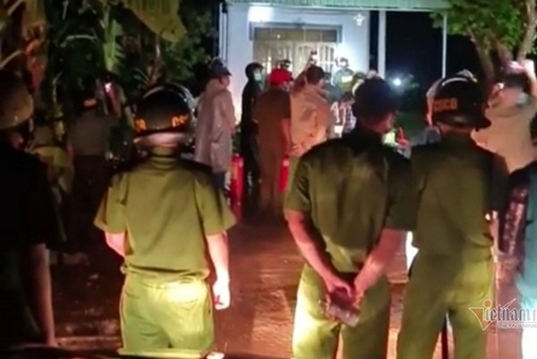 Bắt giữ đối tượng vi phạm phòng, chống dịch, chém trọng thương Thượng úy Công an