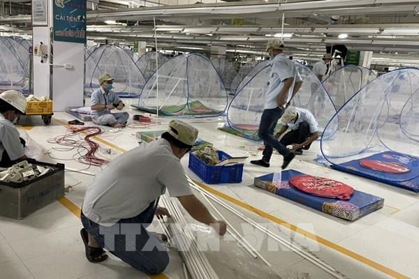 Hà Nội thực hiện “3 tại chỗ” trong Khu Công nghiệp Thăng Long