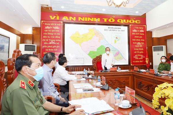 Phó Thủ tướng Trương Hòa Bình: Cần Thơ cần quyết liệt hơn trong phòng, chống dịch COVID-19
