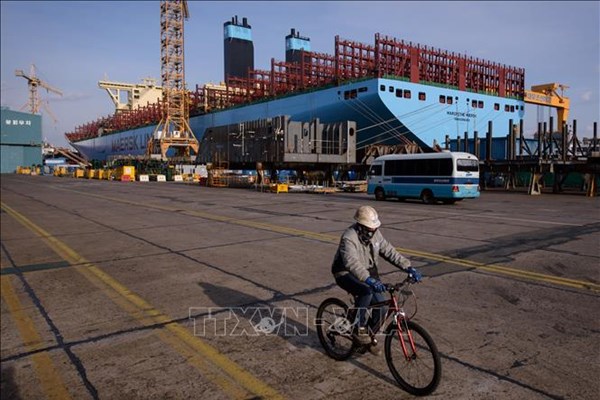 Trung Quốc: Lượng đơn đặt hàng đóng tàu tăng 206,8%