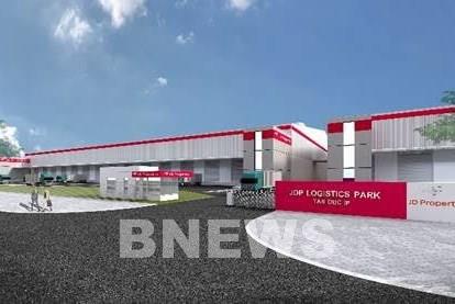 Nhà kho JD Property Logistics Park tại Long An sẽ hoàn thành vào quý IV