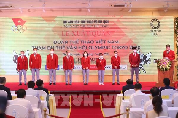 Olympic Tokyo 2020: Đoàn Việt Nam đã có mặt ở Nhật Bản