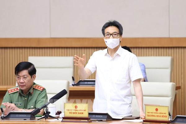 Phó Thủ tướng Vũ Đức Đam: Tp. Hồ Chí Minh cần "tách bóc" F0 ra khỏi cộng đồng