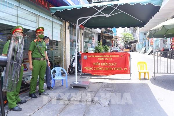 Chiều 21/7, Hà Nội thêm 6 ca mắc COVID-19 tại cộng đồng