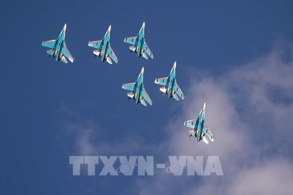 Trình diễn bay ấn tượng tại Triển lãm Hàng không và Vũ trụ quốc tế Moskva lần thứ 15