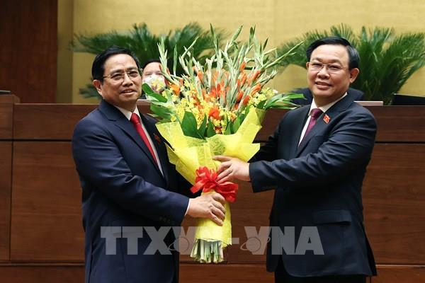 Kỳ họp thứ nhất, Quốc hội khóa XV: Ông Phạm Minh Chính tiếp tục được bầu giữ chức Thủ tướng Chính phủ