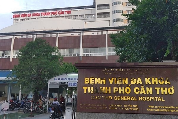 Phong tỏa Bệnh viện Đa khoa Tp Cần Thơ do liên quan đến ca dương tính với SARS-CoV-2