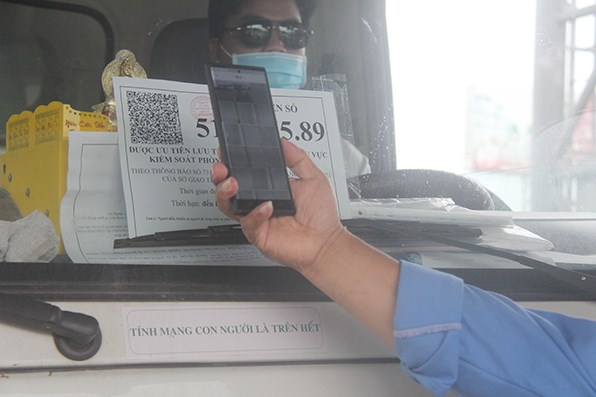 Tấn công mạng vào phần mềm đăng ký giấy nhận diện phương tiện có mã QR Code 