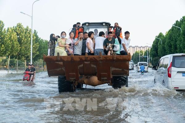 Mưa lũ tại Trung Quốc tiếp tục gây nhiều thiệt hại