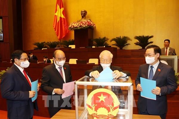 Quốc hội phê chuẩn tái bổ nhiệm 4 Phó Thủ tướng Chính phủ