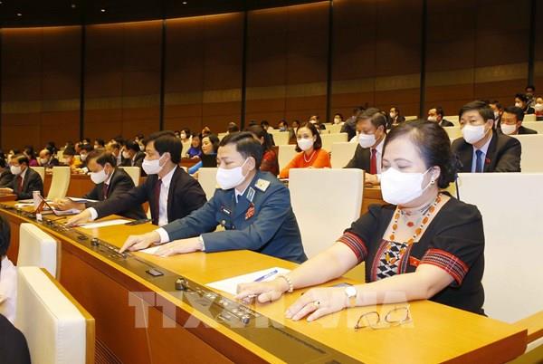 Phê chuẩn bổ nhiệm chức vụ 18 Bộ trưởng và 4 thành viên khác của Chính phủ