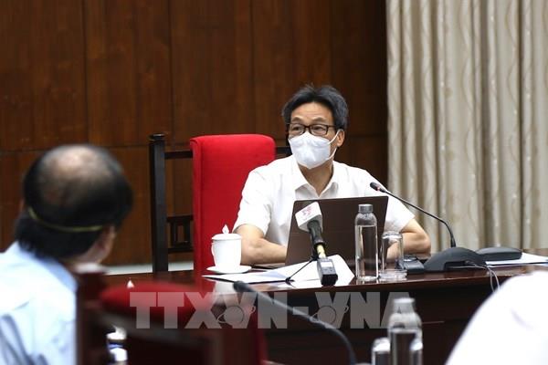 Phó Thủ tướng Vũ Đức Đam: Thực hiện triệt để Chỉ thị 16, quan tâm chăm lo, động viên đội ngũ y, bác sỹ và người dân