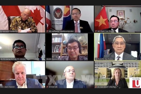 Kết nối Canada-ASEAN: Việt Nam nêu một số đề xuất về các lĩnh vực hợp tác