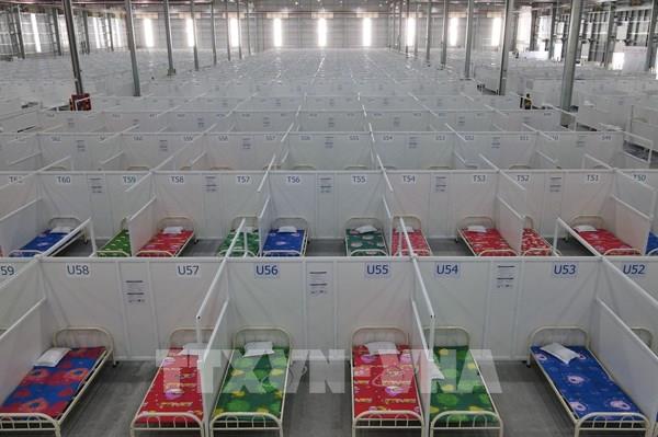 Từ hôm nay, 2 khu điều trị dã chiến quy mô 8.300 giường tại Bình Dương đi vào hoạt động