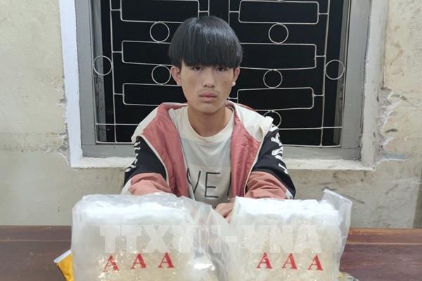 Điện Biên phá thành công chuyên án, bắt 1 đối tượng thu 2 kg ma túy đá