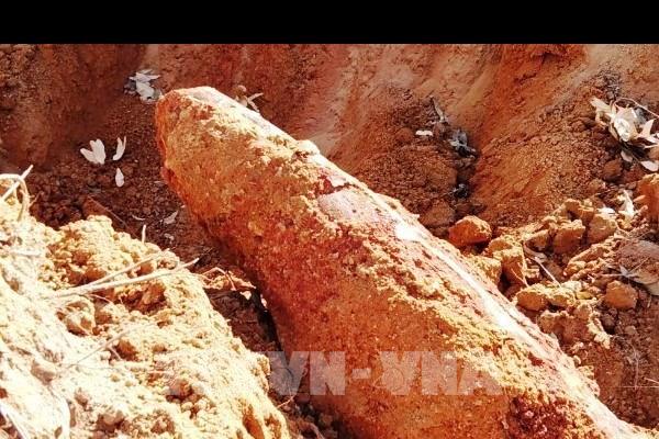 Quảng Bình xử lý an toàn quả bom nặng hơn 200kg
