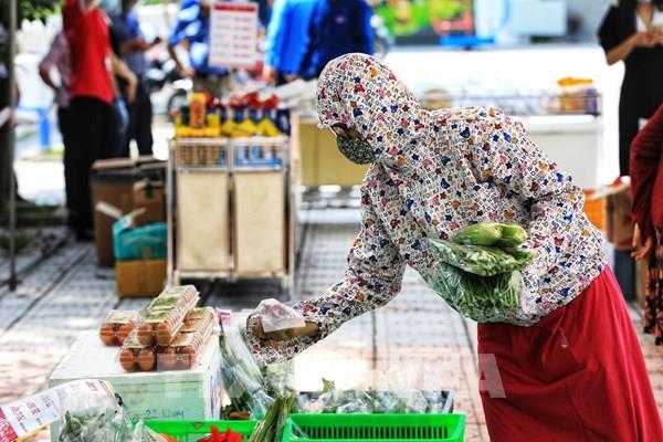 Hà Nội triển khai xe bán hàng lưu động trong thời gian giãn cách xã hội