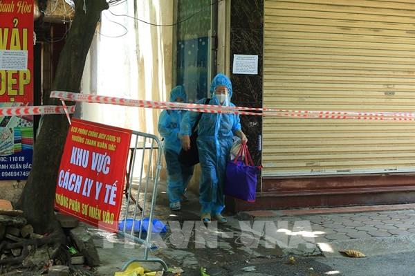 Sáng 5/8, Hà Nội thêm 21 trường hợp mắc COVID-19
