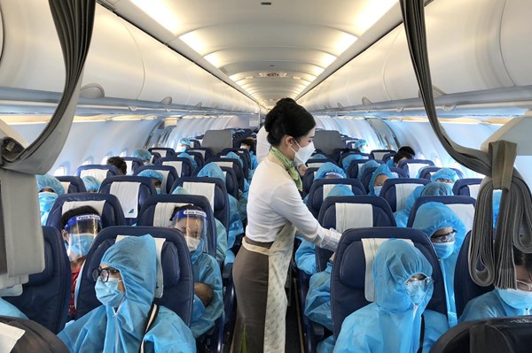 Bamboo Airways phối hợp tổ chức đưa người Hà Tĩnh về quê từ TP HCM và các tỉnh miền Nam