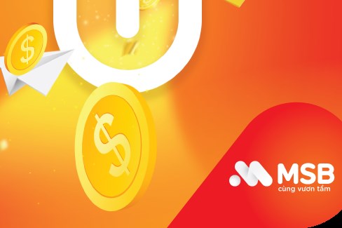 MSB miễn 100% phí chuyển tiền quốc tế cho khách hàng doanh nghiệp
