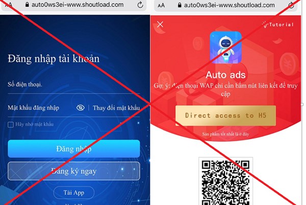 Cảnh báo ứng dụng Auto Ads huy động vốn đa cấp lừa đảo
