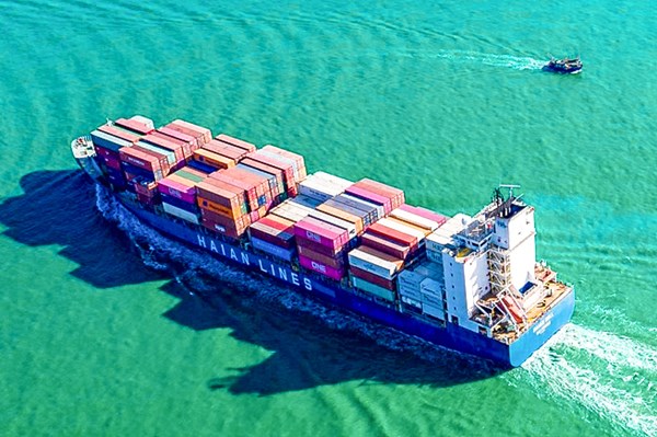Vận tải Hải An đóng mới tàu chuyên chở container