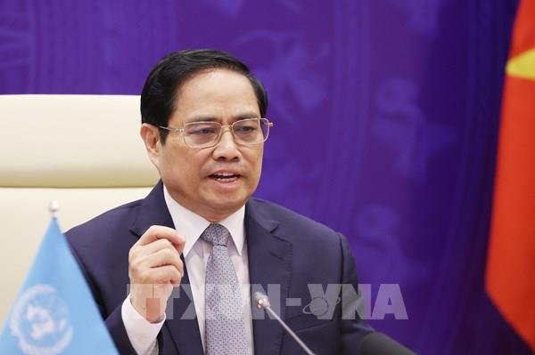 Thủ tướng Phạm Minh Chính: An ninh biển là vấn đề toàn cầu nên cần có giải pháp toàn cầu