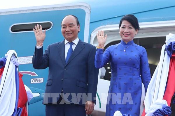 Chủ tịch nước Nguyễn Xuân Phúc kết thúc tốt đẹp chuyến thăm hữu nghị chính thức Lào