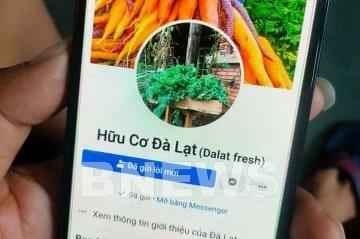 Trang facebook Hữu cơ Đà Lạt bị tố lừa đảo khách hàng