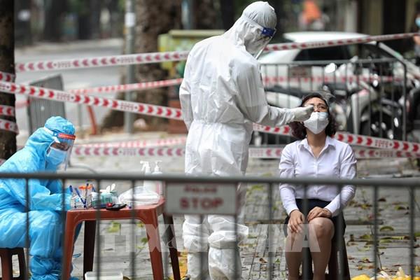Hà Nội có 101 ca mắc COVID-19 mới trong ngày 13/8